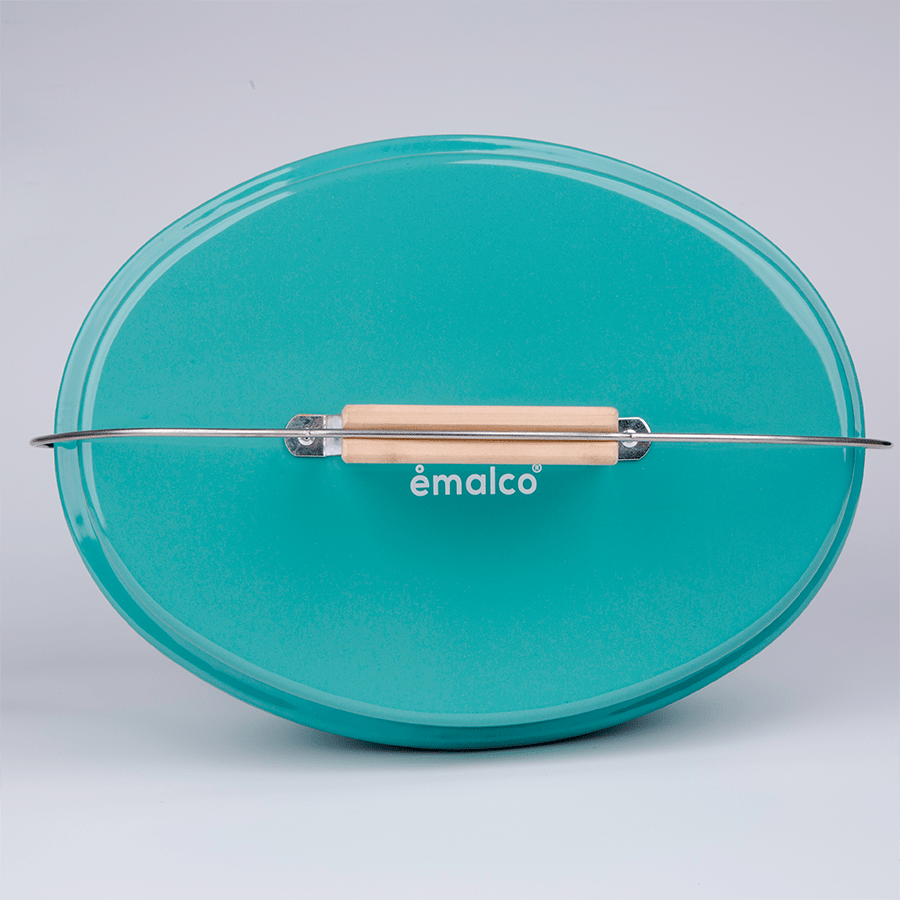 TURQUOISE ENAMEL BARBEQUE - DYKE & DEAN