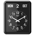 TWEMCO BQ20 BLACK FLIP CLOCK - DYKE & DEAN