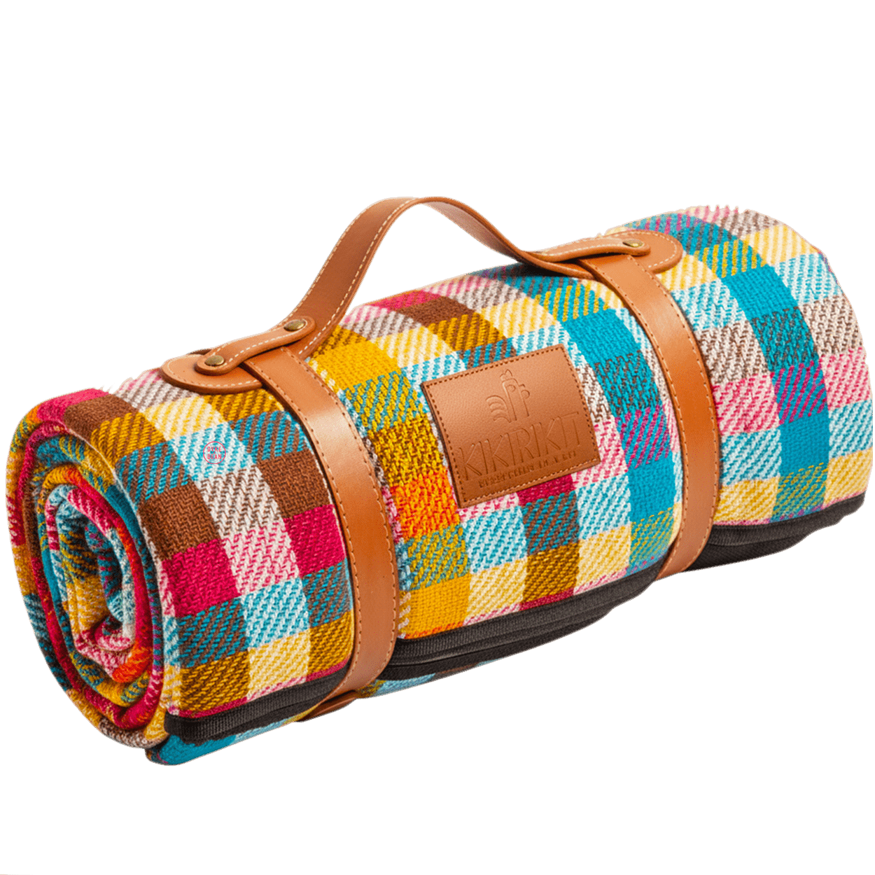 WATERPROOF TRAVEL MULTICOLOUR PICNIC BLANKET - DYKE & DEAN