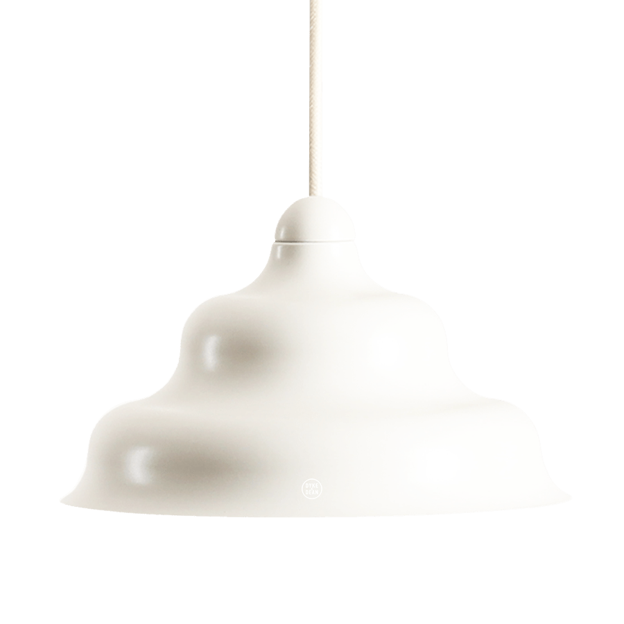 WAVE HANGING PENDANT LIGHT CREAM S - DYKE & DEAN