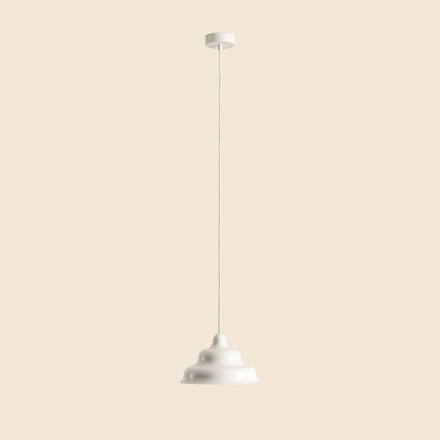WAVE HANGING PENDANT LIGHT CREAM S - DYKE & DEAN