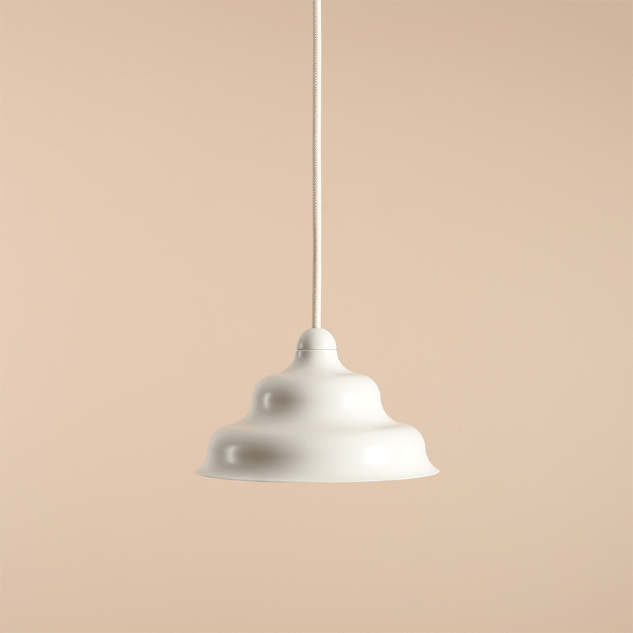WAVE HANGING PENDANT LIGHT CREAM S - DYKE & DEAN