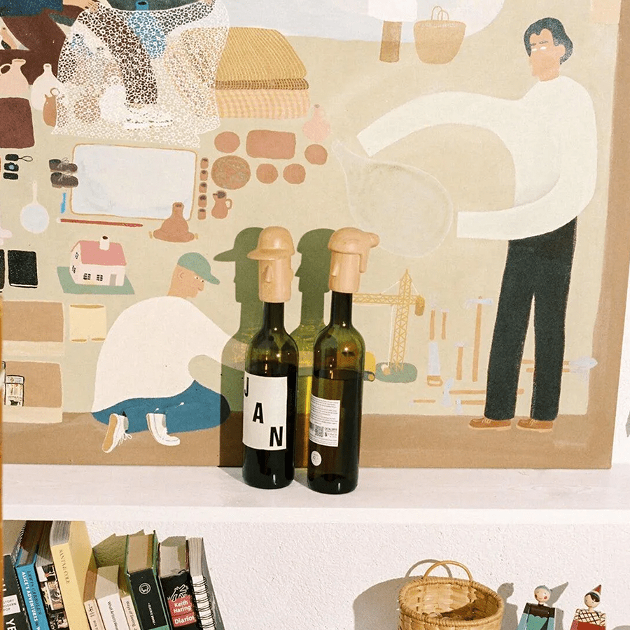 WINE STOPPER BUDDY MADDY - DYKE & DEAN