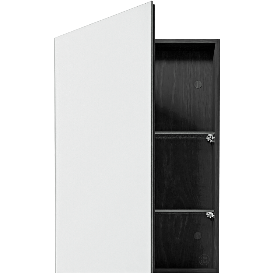 WIREWORKS CABINET SLIMFIT 600 MAGNIFIER DARK OAK - DYKE & DEAN