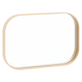 WIREWORKS OAK OUTLOOK 40 RECTANGULAR WALL MIRROR - DYKE & DEAN