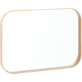 WIREWORKS OAK OUTLOOK 55 RECTANGULAR WALL MIRROR - DYKE & DEAN