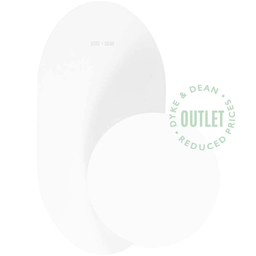 XAG GLOBE WALL LIGHT WHITE OUTLET - DYKE & DEAN