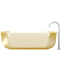 ZEN BRASS BATHTUB - DYKE & DEAN