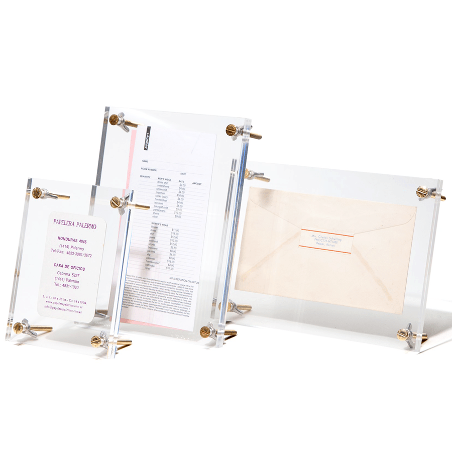 ACRYLIC PHOTO FRAME LARGE - DYKE & DEAN