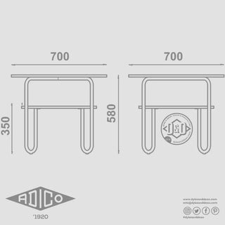 ADICO 261-E ROUND TABLE - DYKE & DEAN