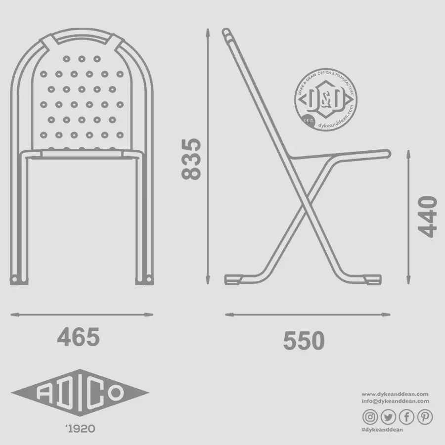 ADICO 5005 CHAIR - DYKE & DEAN