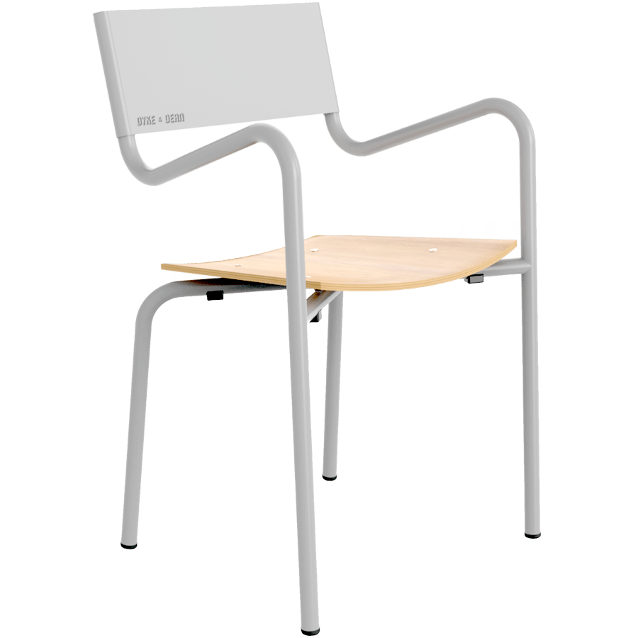 ADICO Z STACKING CHAIR WOOD - DYKE & DEAN