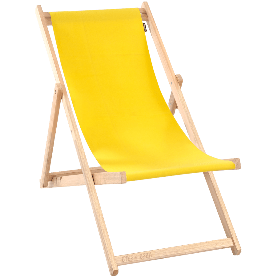 ARMLESS DECK CHAIR SOLID COLOURS - DYKE & DEAN