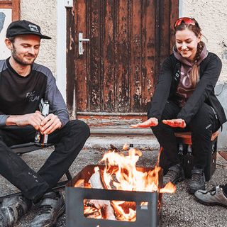 BEER BOX FIRE BASKET & GRILL BEER BOX FIRE BASKET - DYKE & DEAN