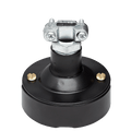 BLACK CONDUIT STEEL CABLE CLAMP - DYKE & DEAN