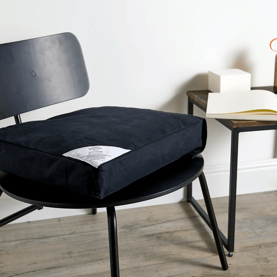 BLOCK SEAT CUSHION BLACK - HOMEWARE - DYKE & DEAN  - Homewares | Lighting | Modern Home Furnishings
