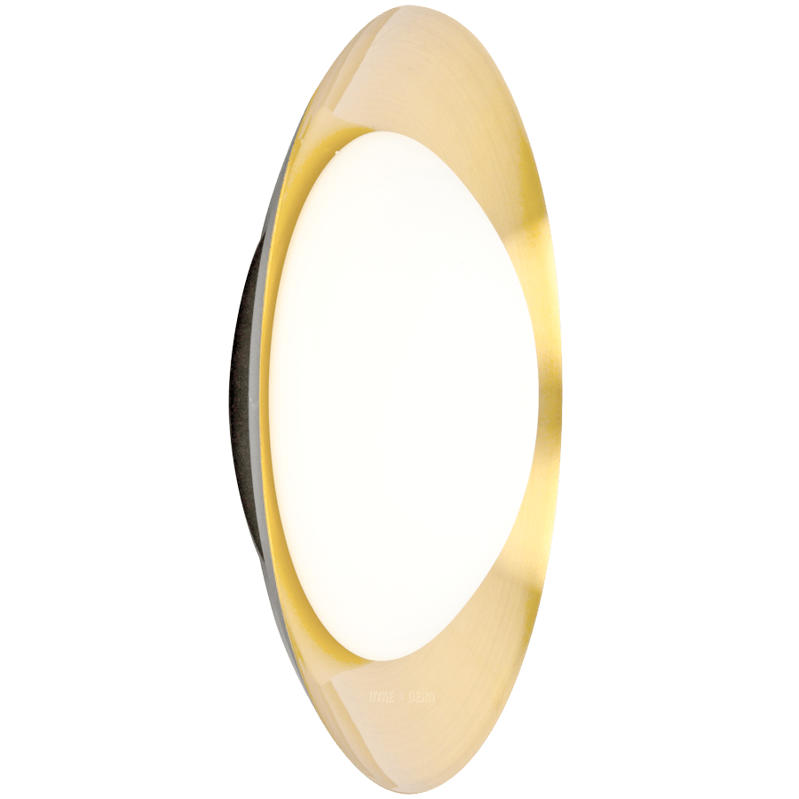 BRASS GLOBE REFLECTOR LAMP 200mm - DYKE & DEAN
