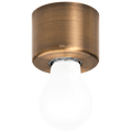 BRUSHED BRASS REFLECTOR LAMP - DYKE & DEAN