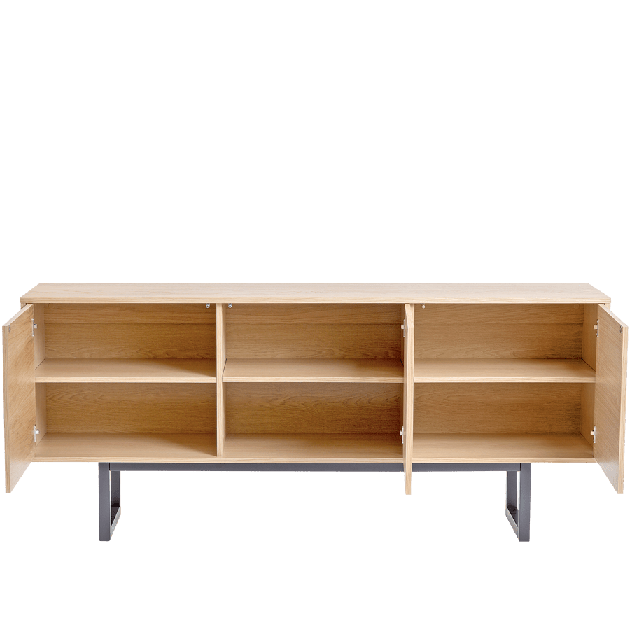 CAMDEN CUBE SIDEBOARD OAK - DYKE & DEAN