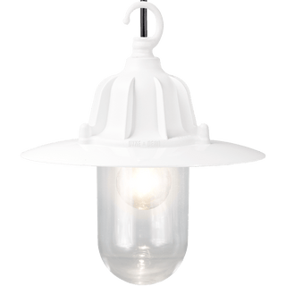 CAST SHADE LANTERN WHITE PENDANT - DYKE & DEAN