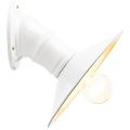 CERAMIC ANGLED SHADE WALL LIGHT - DYKE & DEAN