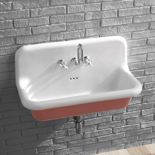 CERAMIC MOUNTED LARGE SINK WHITE - DYKE & DEAN