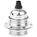 CHROME PLATED E27 BULB HOLDER - DYKE & DEAN
