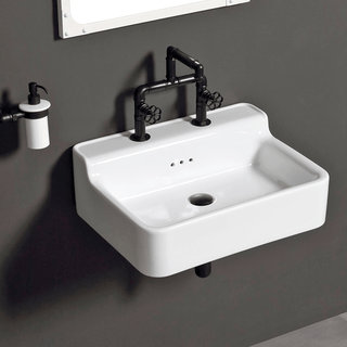 CLASSIC CERAMIC WALL & COUNTER SINK - DYKE & DEAN