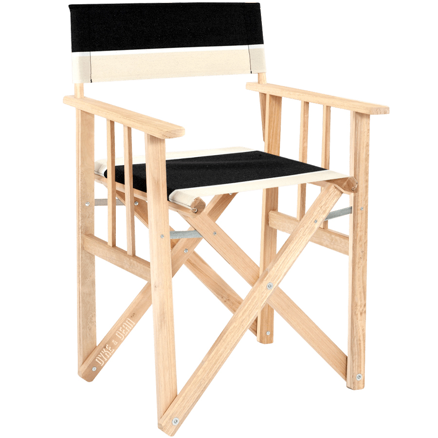 CLASSIC DIRECTOR CHAIR STRIPED COLOURS - DYKE & DEAN