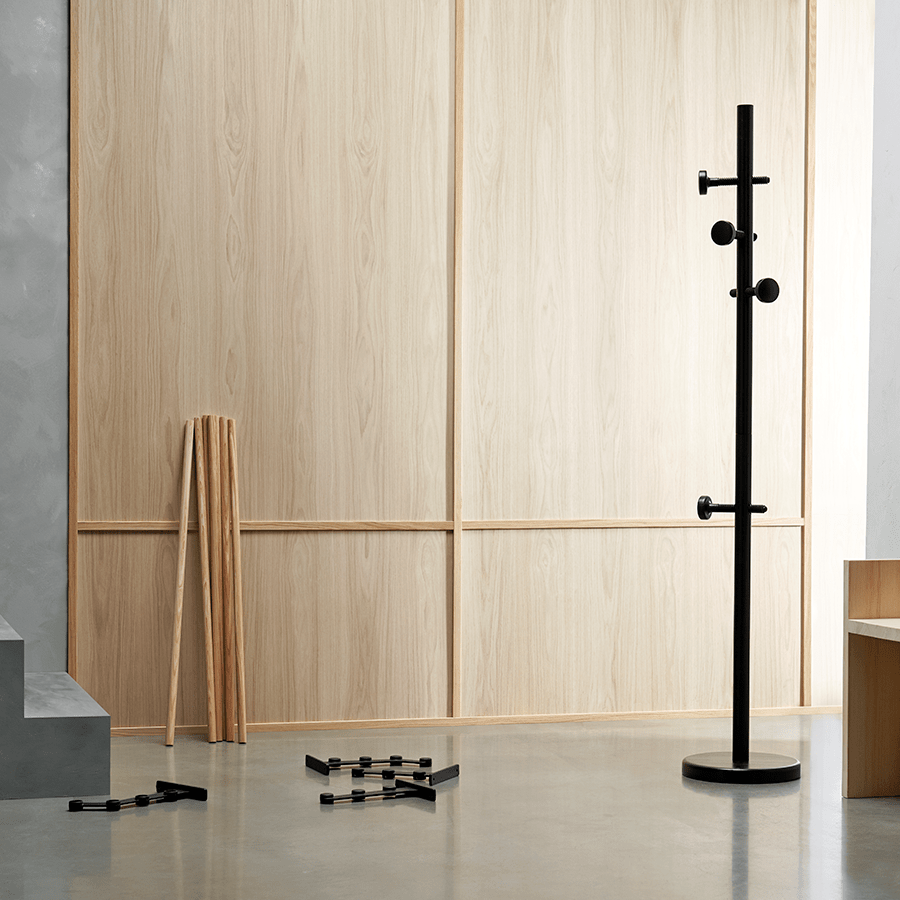 COAT FLOOR STAND - DYKE & DEAN