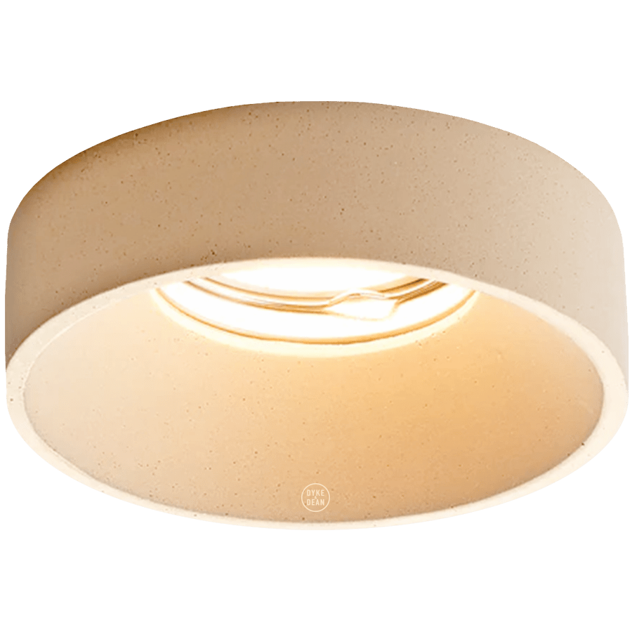 CONCRETE CEILING MOUNTED SPOT LIGHT - DYKE & DEAN