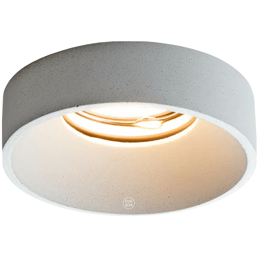 CONCRETE CEILING MOUNTED SPOT LIGHT - DYKE & DEAN