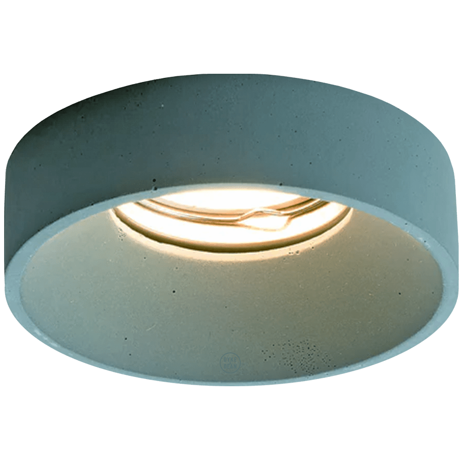 CONCRETE CEILING MOUNTED SPOT LIGHT - DYKE & DEAN