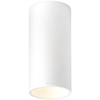 CONCRETE CYLINDER CEILING LIGHT LIGHT GREY - DYKE & DEAN