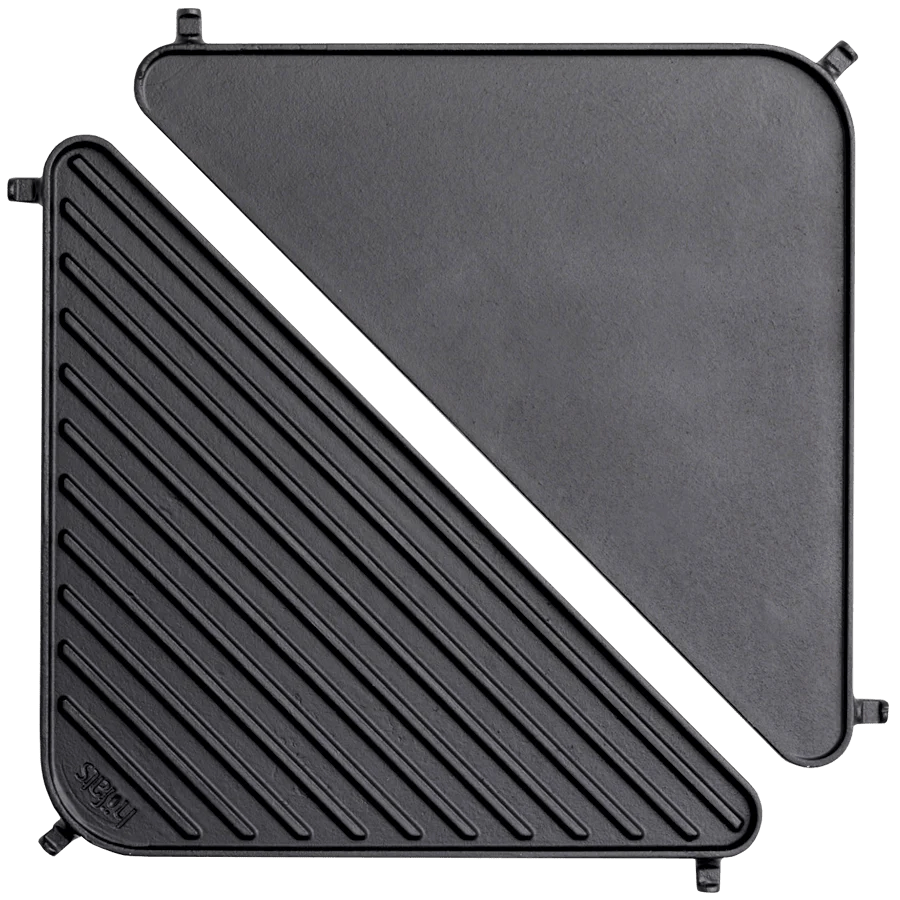CUBE FIRE BASKET & GRILL RUSTY CUBE GRILL - DYKE & DEAN