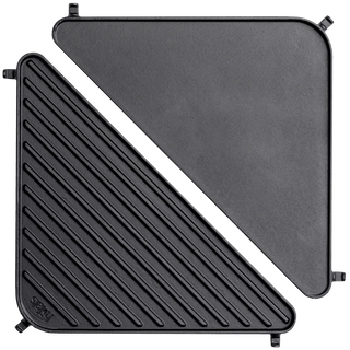 CUBE FIRE BASKET & GRILL RUSTY CUBE GRILL - DYKE & DEAN