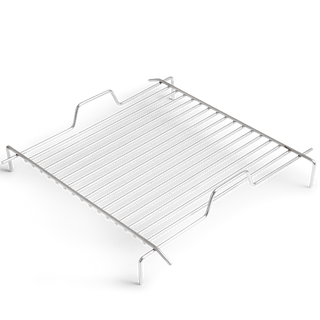 CUBE FIRE BASKET & GRILL RUSTY CUBE GRILL - DYKE & DEAN