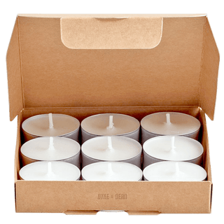 CUCUMBER & BLACK PEPPER TEALIGHT CANDLES - DYKE & DEAN