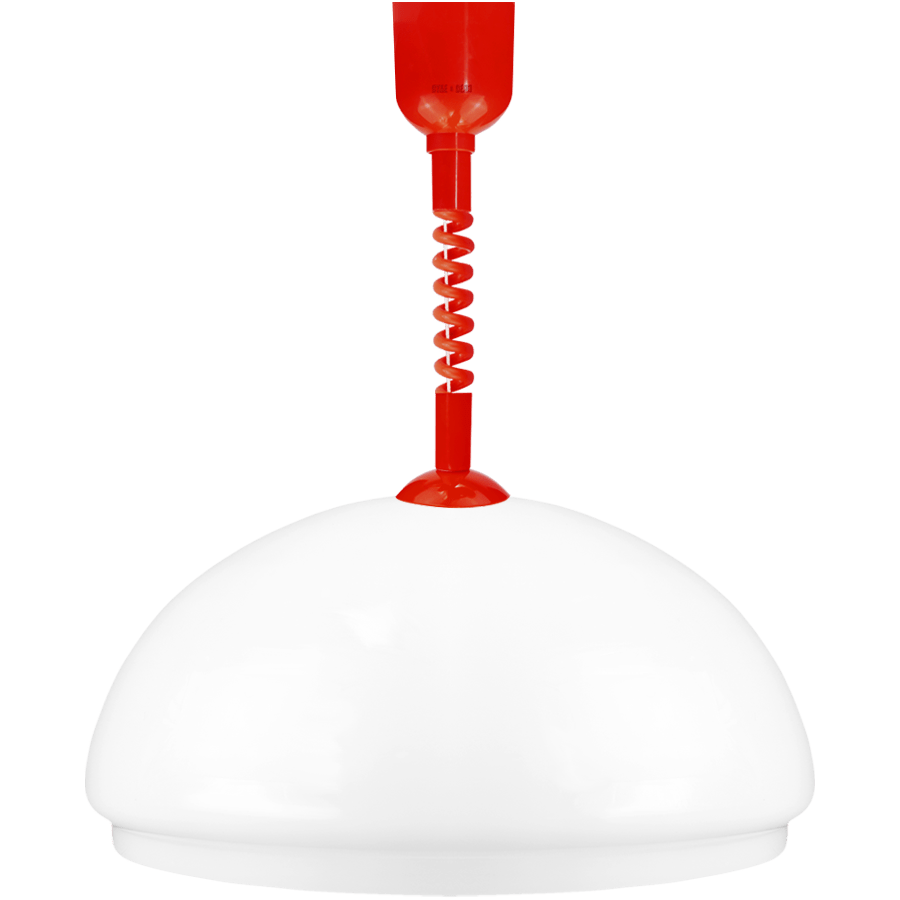 DOME OPALINE RETRACTABLE CORD LIGHT SMALL - DYKE & DEAN