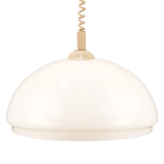 DOME OPALINE RETRACTABLE CORD LIGHT SMALL - DYKE & DEAN