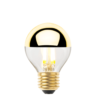 DYKE & DEAN LED GOLD CAP GOLF BALL E27 BULB - DYKE & DEAN