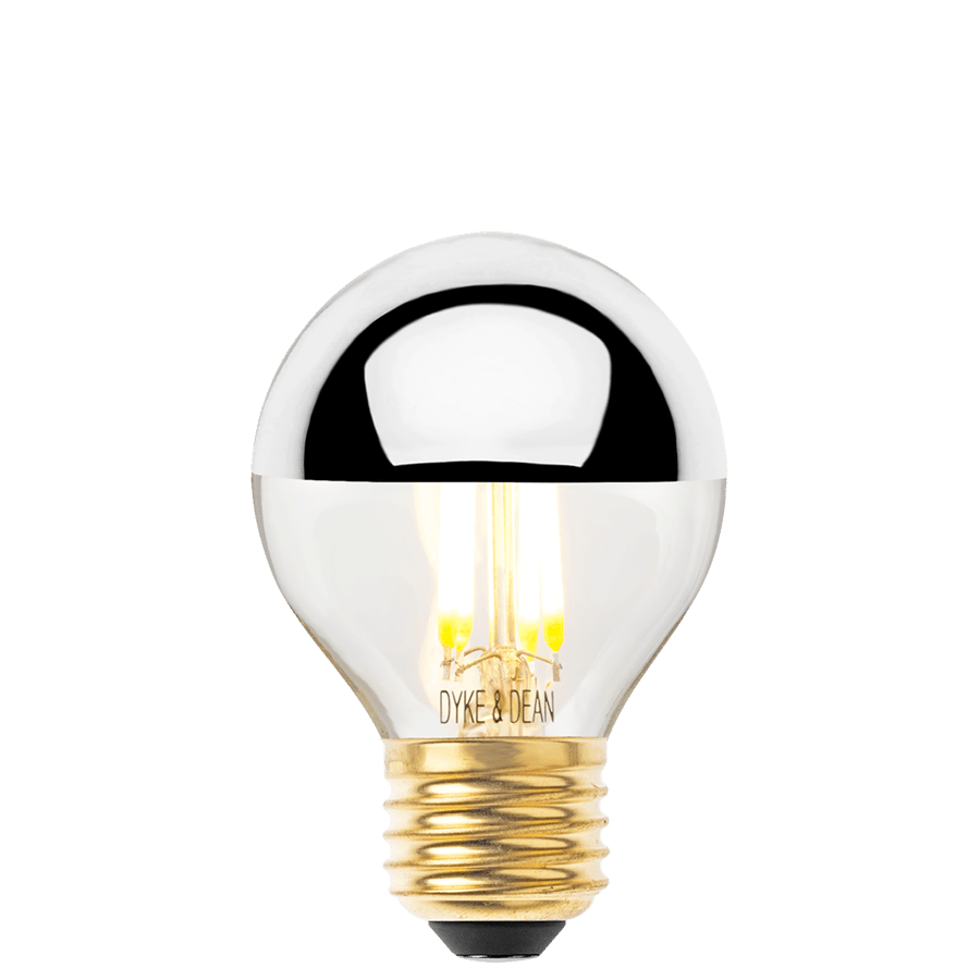 DYKE & DEAN LED SILVER CAP GOLF BALL E27 BULB - DYKE & DEAN