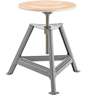 DYKE & DEAN SHOP SWIVEL STOOL - DYKE & DEAN