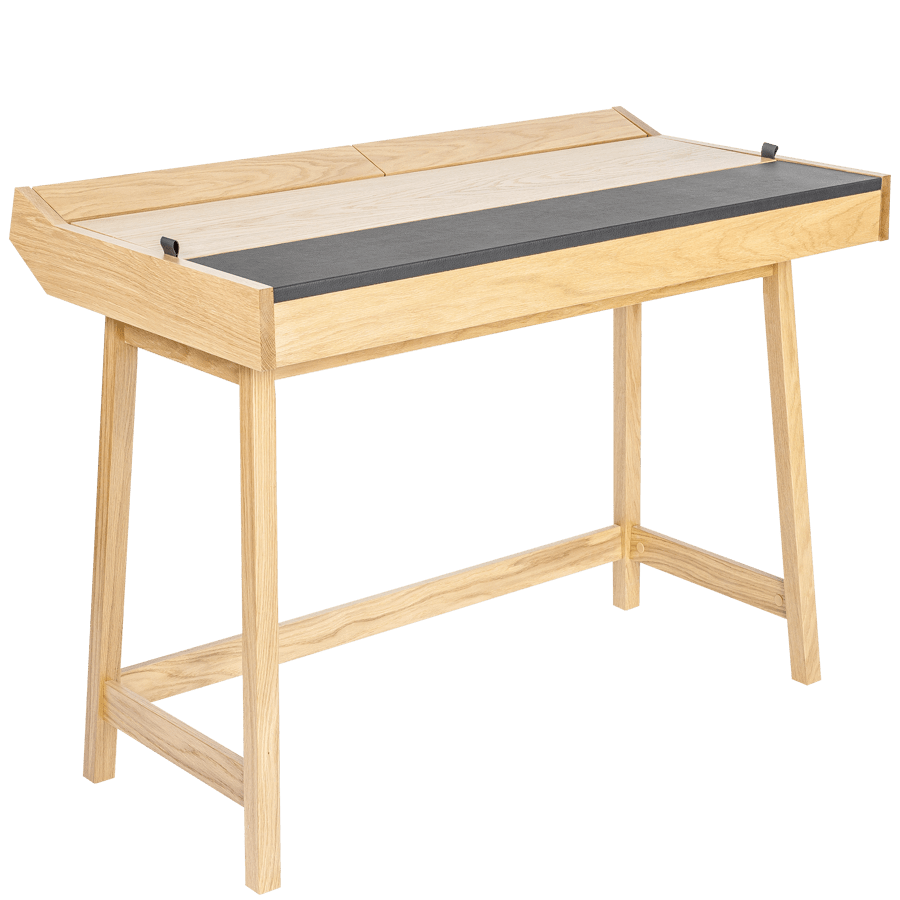 ENGLISH FLAP DESK OAK - DYKE & DEAN