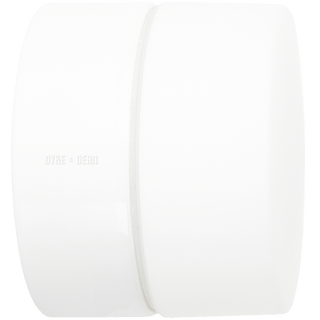 FLAT WHITE PORCELAIN WALL LIGHT IP54 - DYKE & DEAN