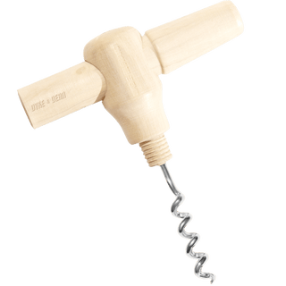 FRENCH BOXWOOD POCKET CORKSCREW - DYKE & DEAN