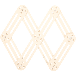 FRENCH FOLDING TRIVET CREAM - DYKE & DEAN