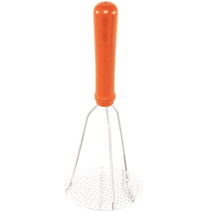 FRENCH POTATO MASHER ORANGE - DYKE & DEAN