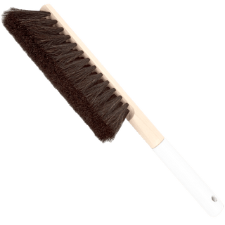 HANDMADE HORSEHAIR BRUSH WHITE HANDLE - DYKE & DEAN