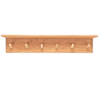 HANGING RACK 6 PEG WITH SHELF - DYKE & DEAN